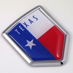 Texas tx USA Bundesstaat Flagge Auto Chrom Aufkleber Aufkleber Fahrrad Laptop Aufkleber Abzeichen