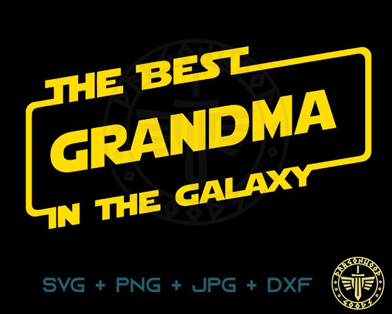 Download Best Grandma In The Galaxy Svg Png Jpg Digital Cricut Game Etsy