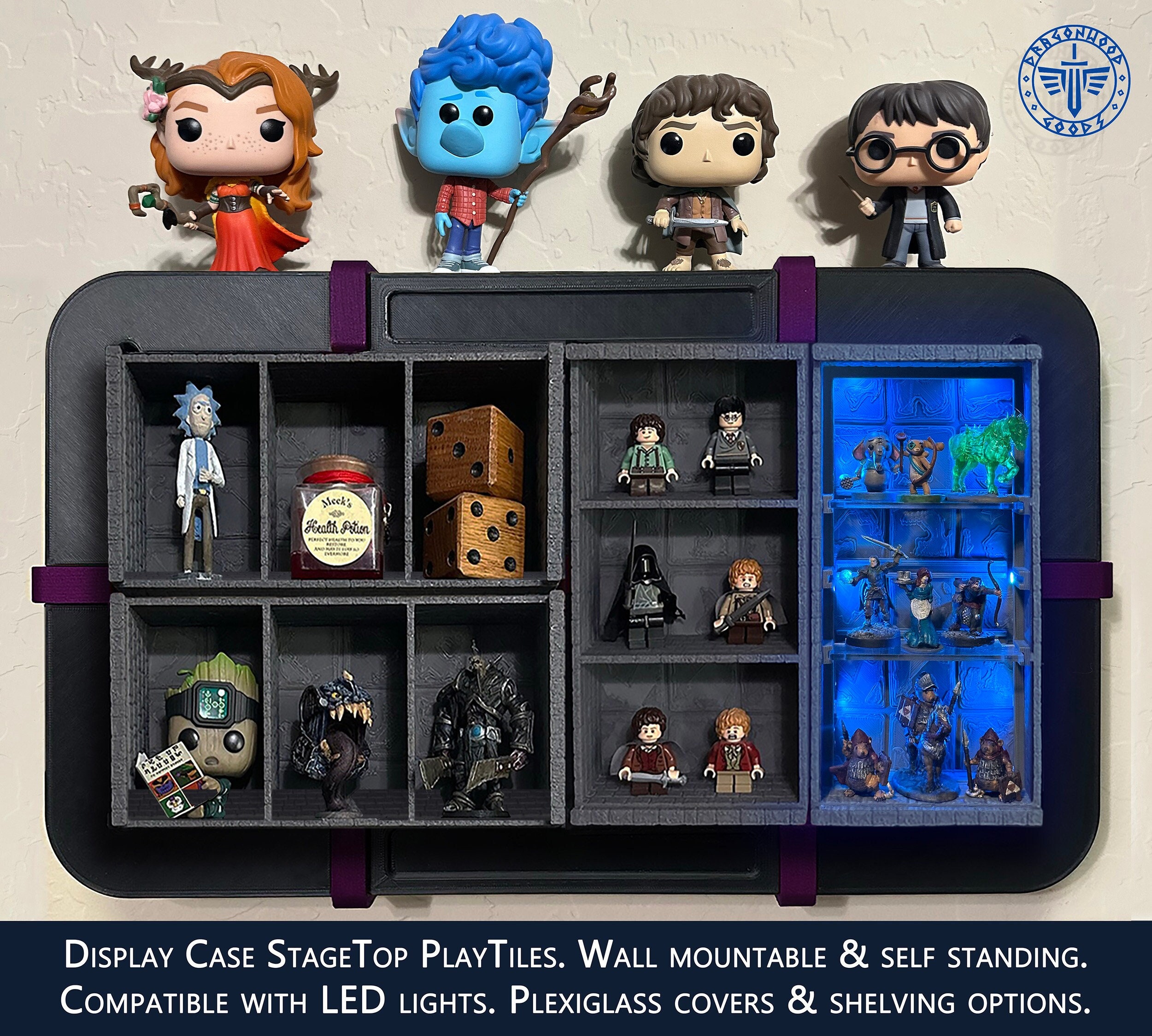 サプライ・アクセサリ・グッズ Wall Display Board Thel S The Case Amazon.co.jp: 箱庭技研 Wall Display Board 『The Metal』 S