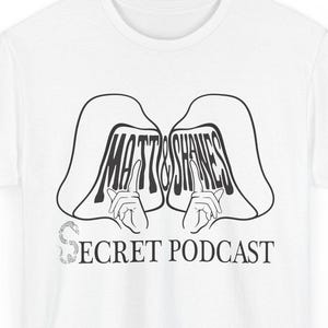 Matt och Shanes hemliga podcast – Unisex t-shirt i kraftig bomull