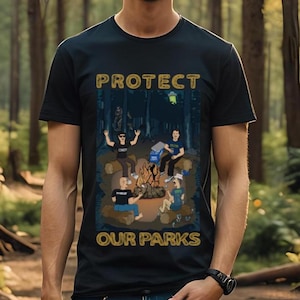 Protect Our Parks Merch Heavy Cotton Tee