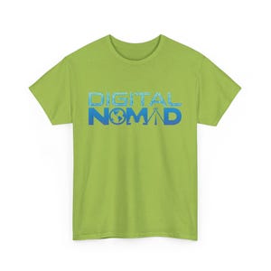 Digital Nomad Unisex Heavy Cotton Tee image 7