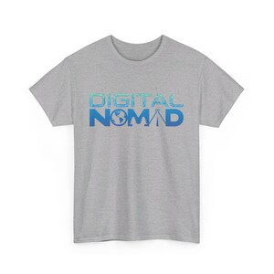 Digital Nomad Unisex Heavy Cotton Tee image 6
