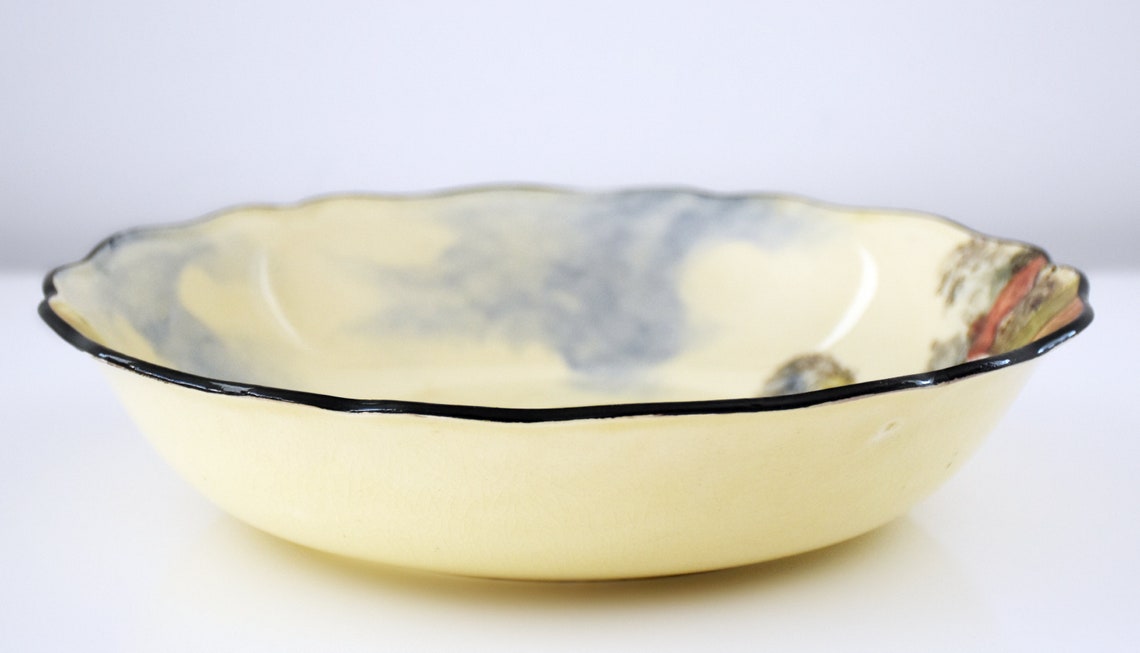 Vintage Royal Doulton Large Bowl with 'A' Series hand Etsy