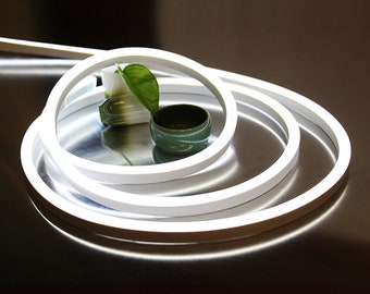 ATOM led Cool White Led Neon Flex lights 6*12mm dc12v kit complet. Accueil, cuisine extérieure LED néon flex led strip 12V pour les enseignes au néon led.