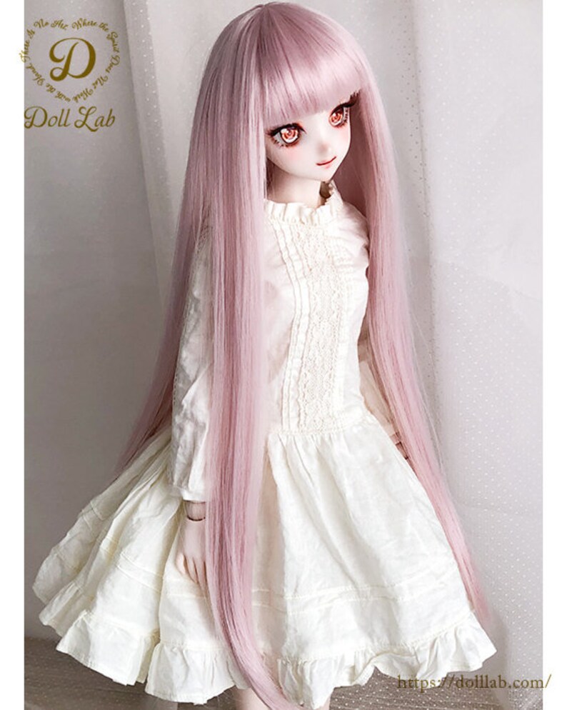 doll wig910inchSD DD Super Dollfie Dollfie Dream high-temprature material dwl012-003 image 2