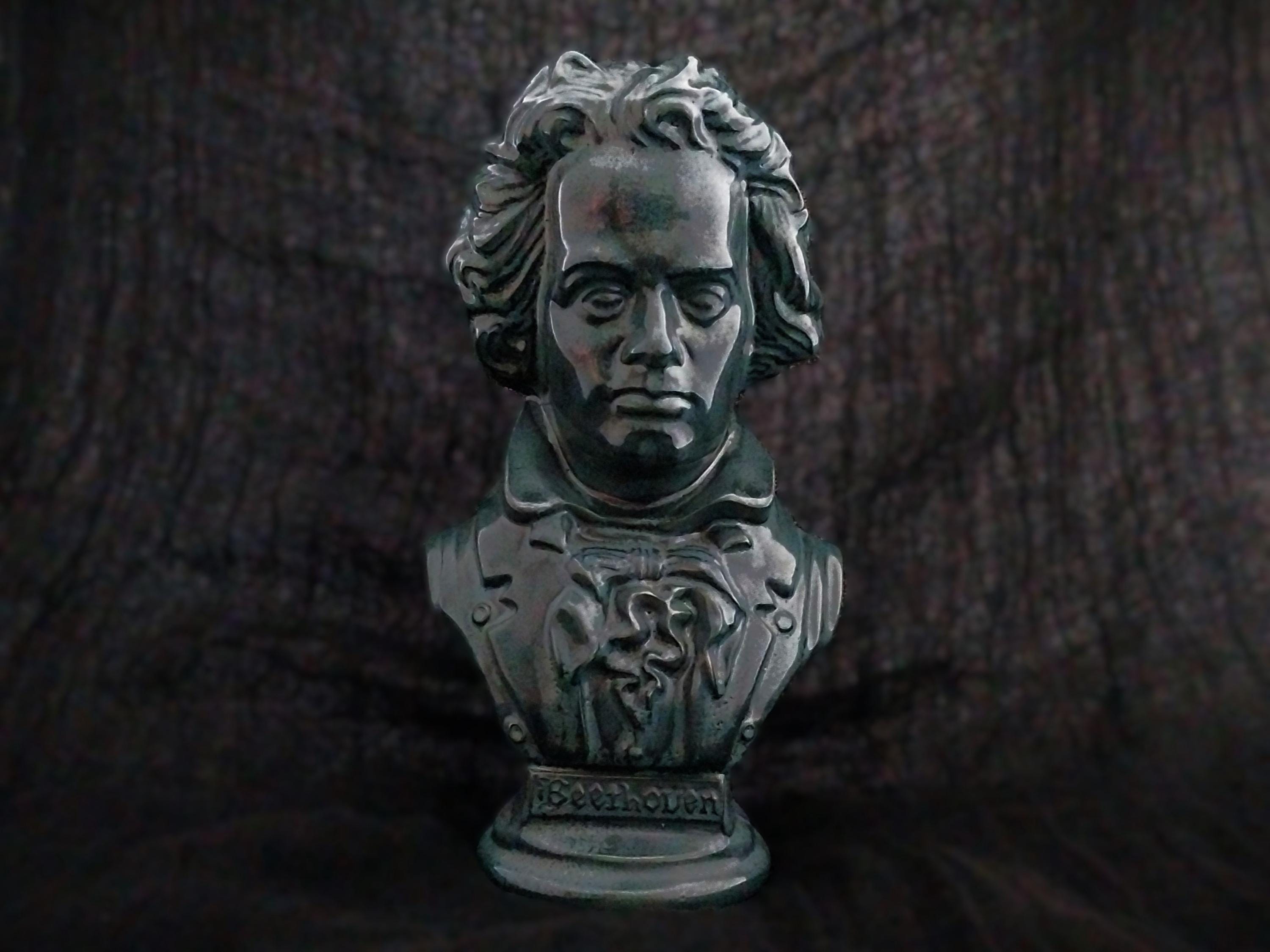 Vintage Beethoven Statue - Etsy
