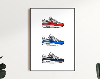Air Max Wall Decor (You'll Enjoy) | Etsy Air Max Wall Decor (You'll Enjoy) | Etsy