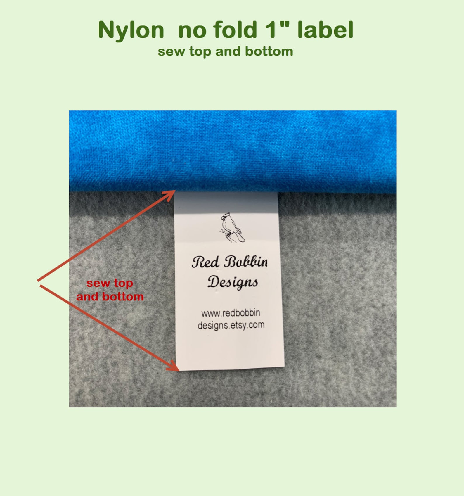75 Nylon Custom Labels for Handmade Items PRECUT FOLDED Etsy UK