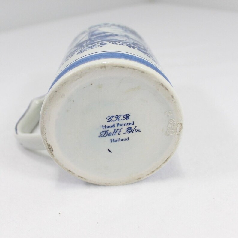 Vintage Heineken Delft Blue Hollad GKB Beer Stein Mug Hand Painted - Etsy