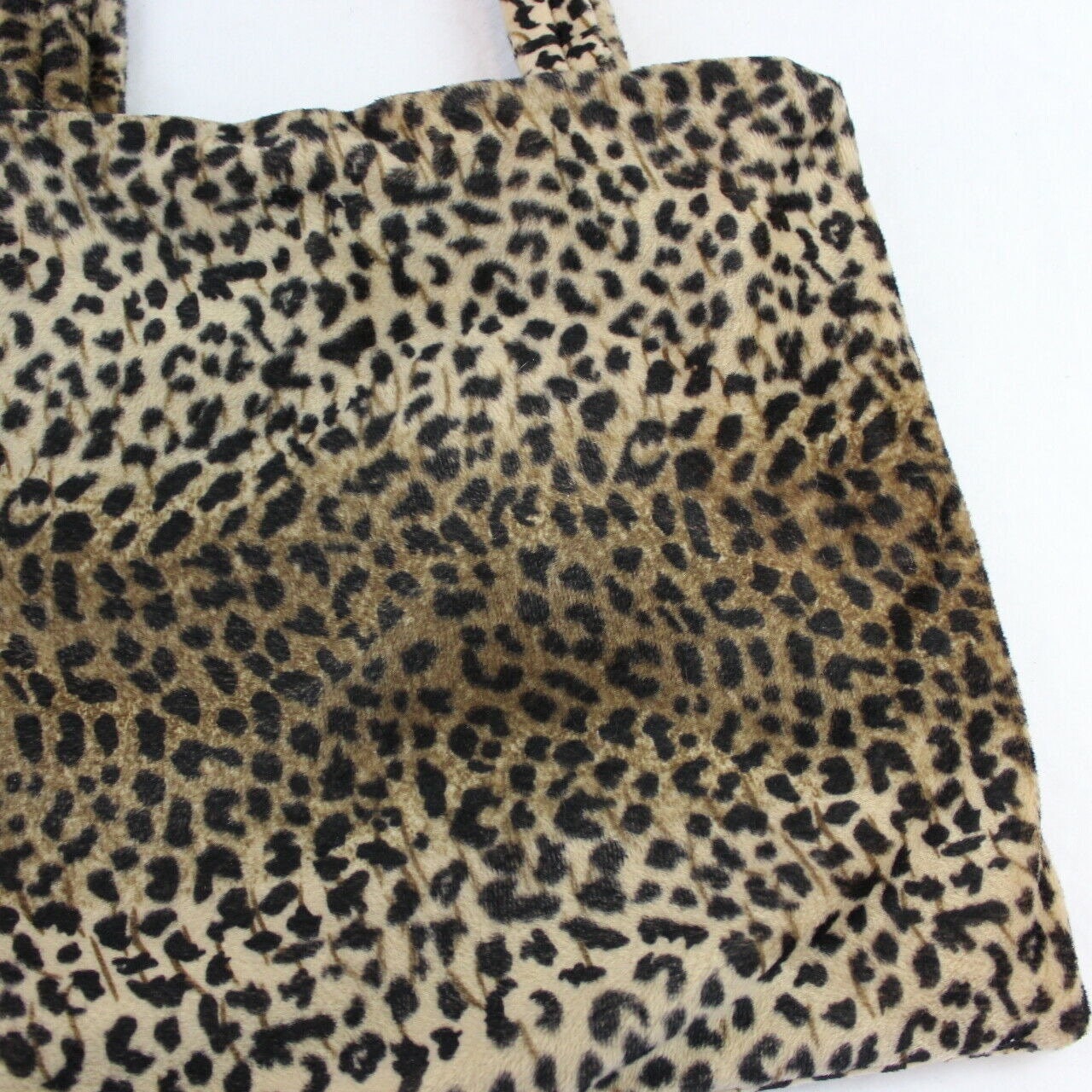 Vintage Handmade Faux Fur Cheetah Print Tote Bag Purse Handbag | Etsy