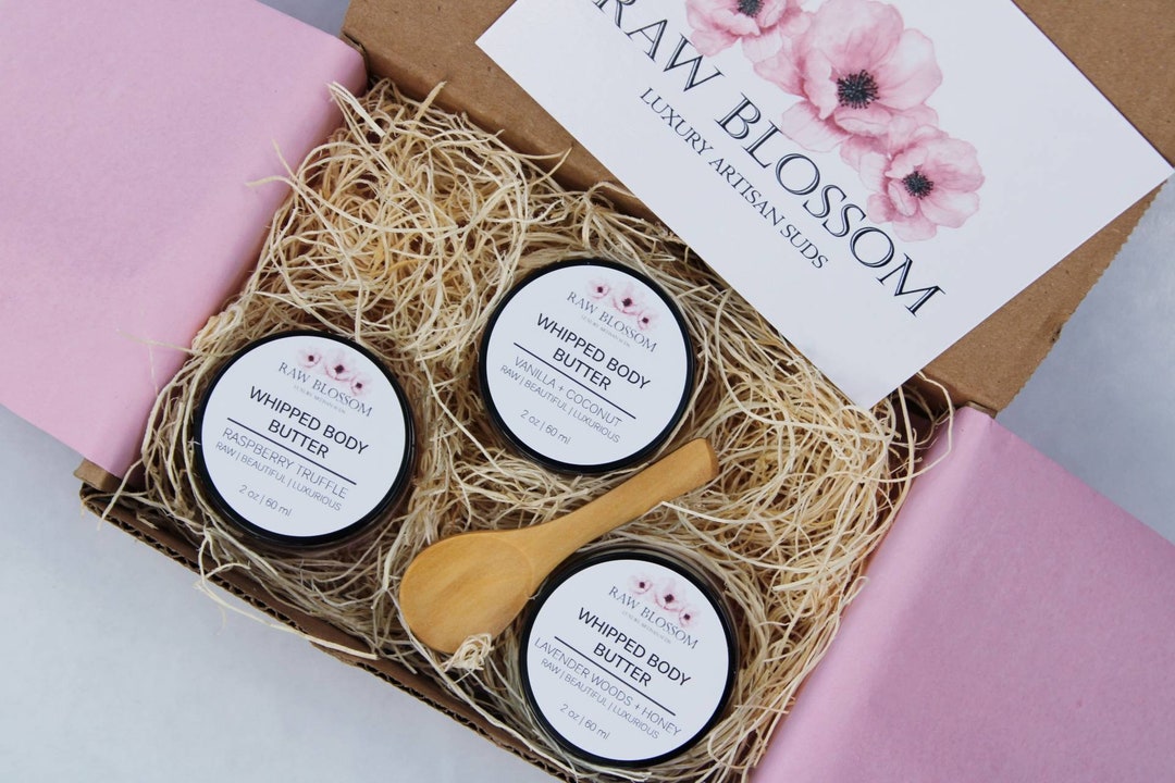Whipped Body Butter Gift Set Self Care Gift Box Gift for Etsy