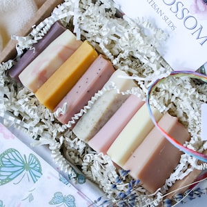 Soap Minis gift box | Artisan Soap variety pack | Birthday gift set | Mother&#39;s Day Gift