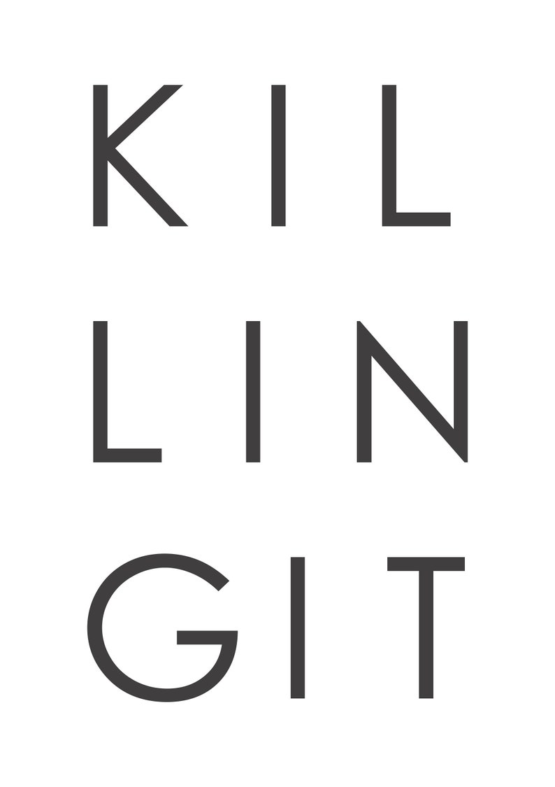 KILLING IT Word Art Printable Digital Download Etsy