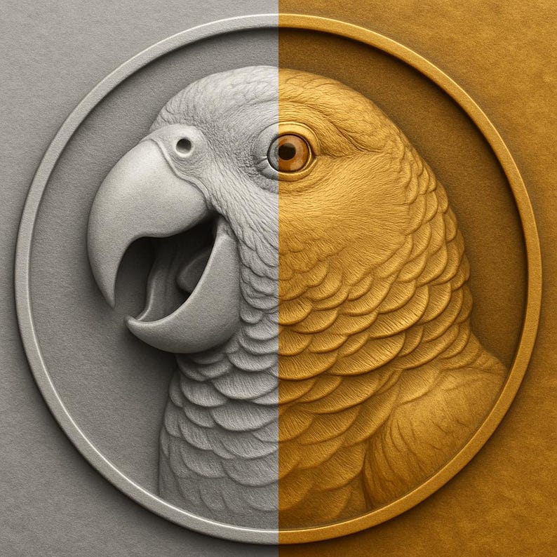 3D Depth Map of Happy African Grey - Il 794xN.7050026759 Ss8z 