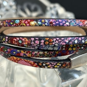 Cheerful 5 Wrap Leather Bracelet for Women