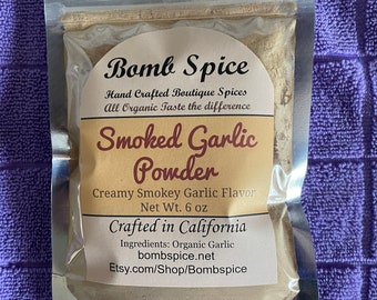 Smoked Garlic Powder 6 oz bag
