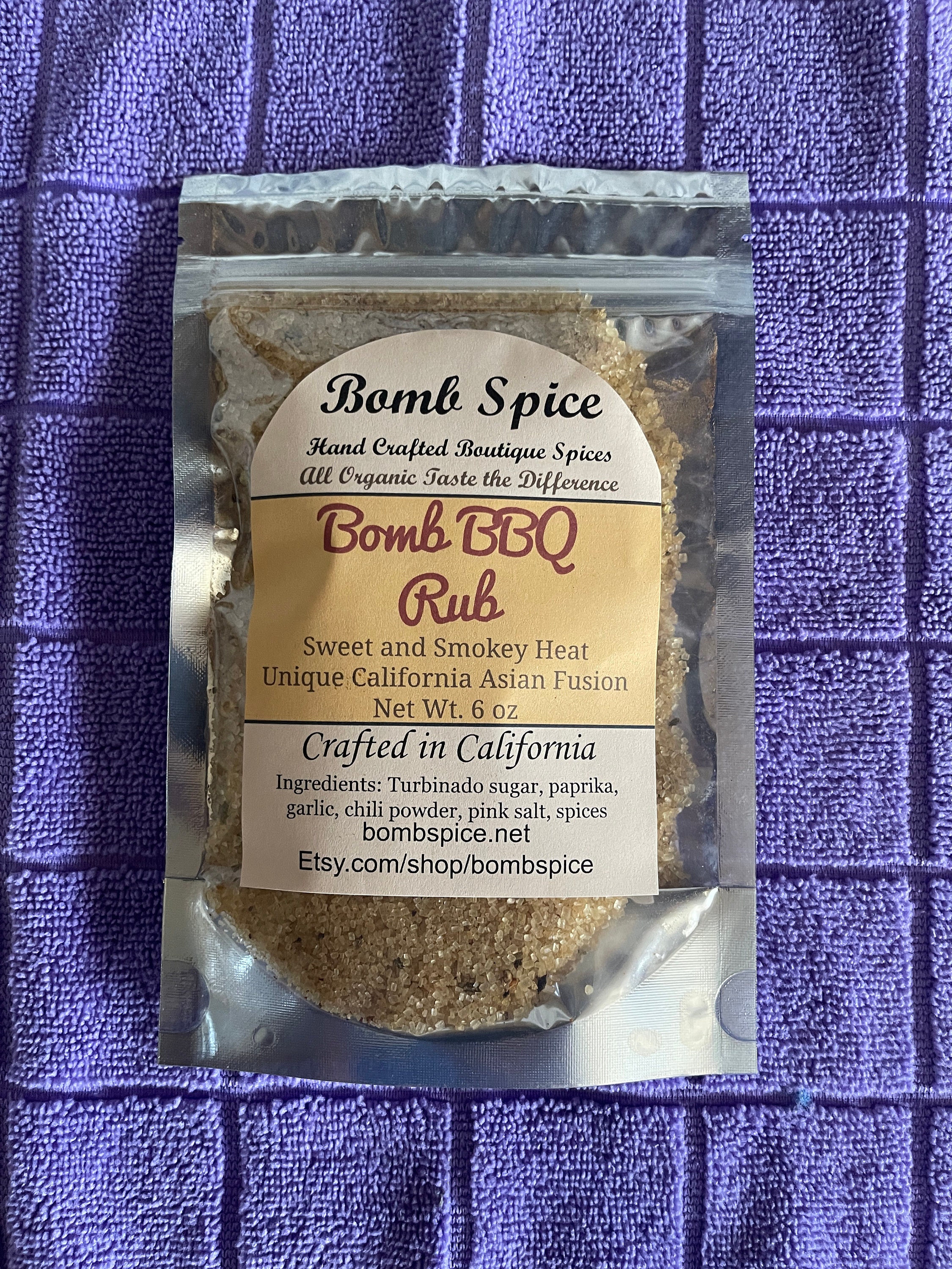 Bomb BBQ Rub 6 oz.