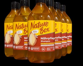 Nature Box Argan Shampoo 6x 385ml