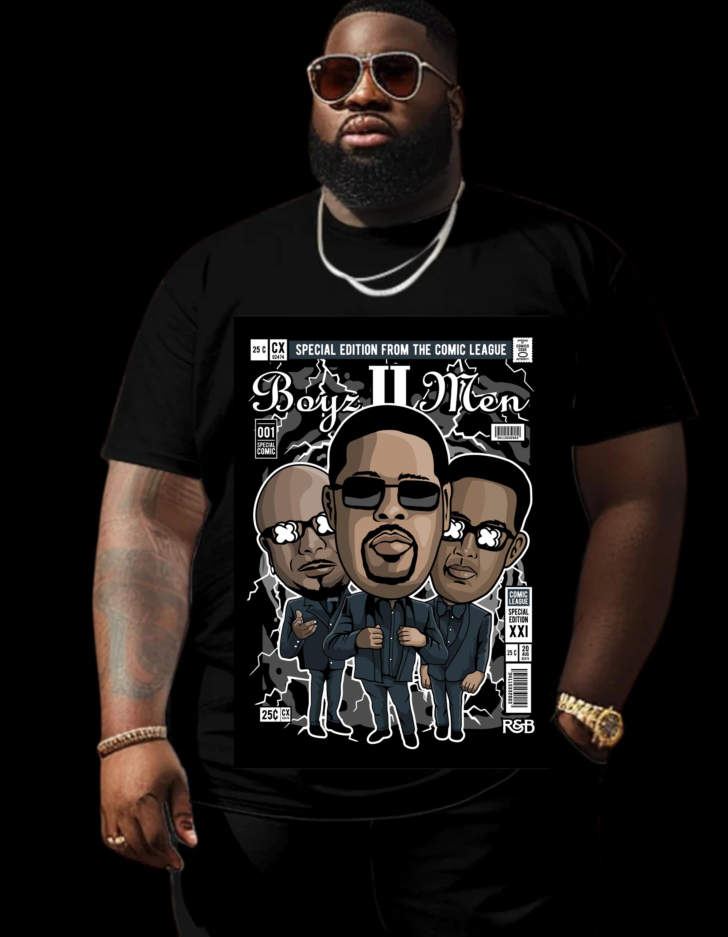 Boyz II Men PNG File - Band Fan Design for Merch - Digital