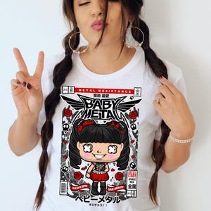 Baby Metal Japanese pop-metal band&#39;s ROCK Band:  Digital PNG ONLY file.