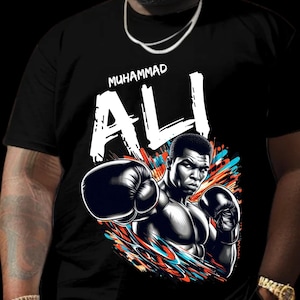 Muhammad Ali Champ Design Tee - Iconic Boxing Legend: Digital PNG print ONLY