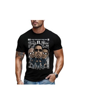 Boyz II Men PNG File - Band Fan Design for Merch - Digital Download PNG Files.