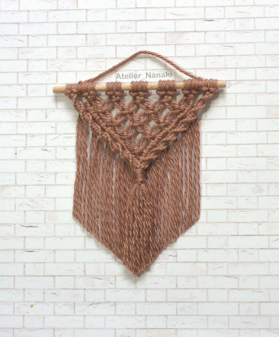 Macramé 2 Miniature Dollhouse Etsy