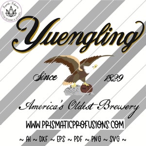 Yuengling, Yuengling SVG, Yuengling Clipart Yuengling geschnitten Datei, Yuengling Geburtstag