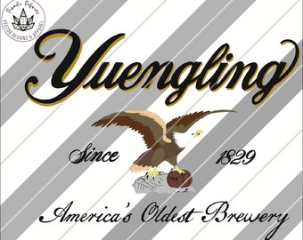 Yuengling, Yuengling SVG, Yuengling Clipart Yuengling cut file, Yuengling Birthday