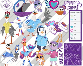 T.O.T.S., T.O.T.S.SVG, T.O.T.S. Clipart T.O.T.S. geschnittene Datei, T.O.T.S. Geburtstag, Tiny Tots, Tiny One Transport Service