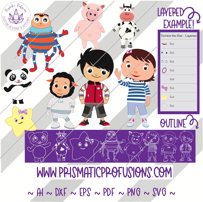 Download Little Baby Bum Little Baby Bum SVG Little Baby Bum Clipart | Etsy