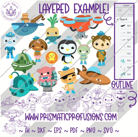 Download Octonauts Octonauts Svg Octonauts Clipart Octonauts Cut Etsy