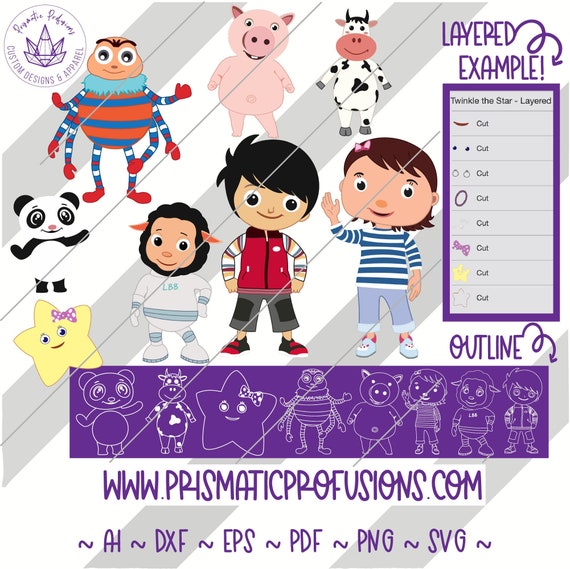 Little Baby Bum Little Baby Bum Svg Little Baby Bum Clipart Etsy
