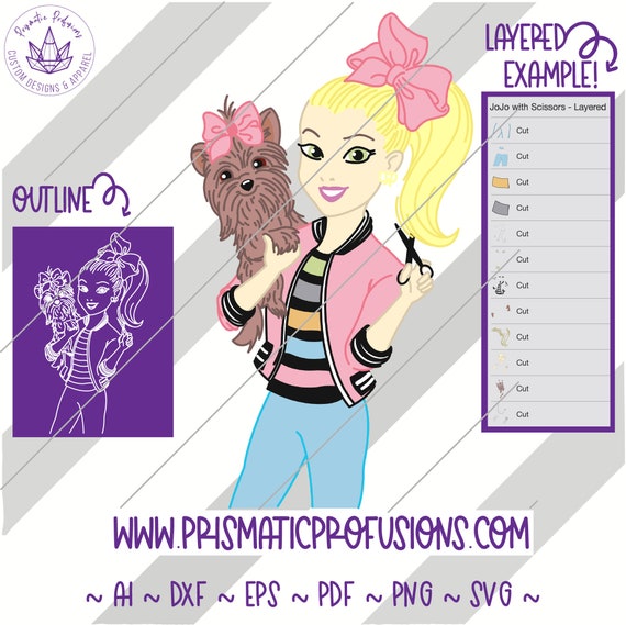 Silhouette Jojo Siwa Svg Free - 900+ SVG PNG EPS DXF in Zip File - Free