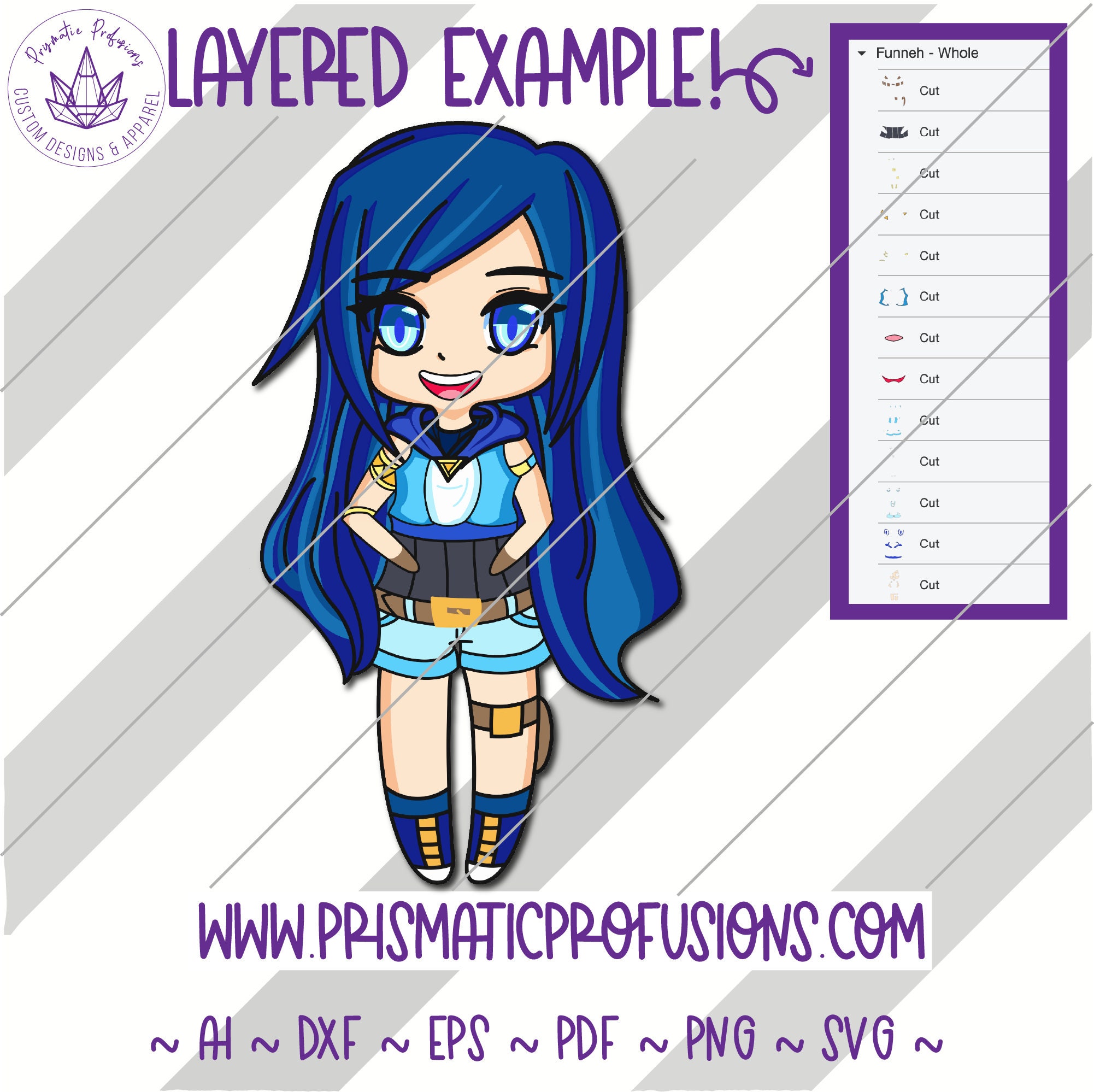 Funneh y el Krew Funneh y el Krew SVG Funneh y el Krew - Etsy México
