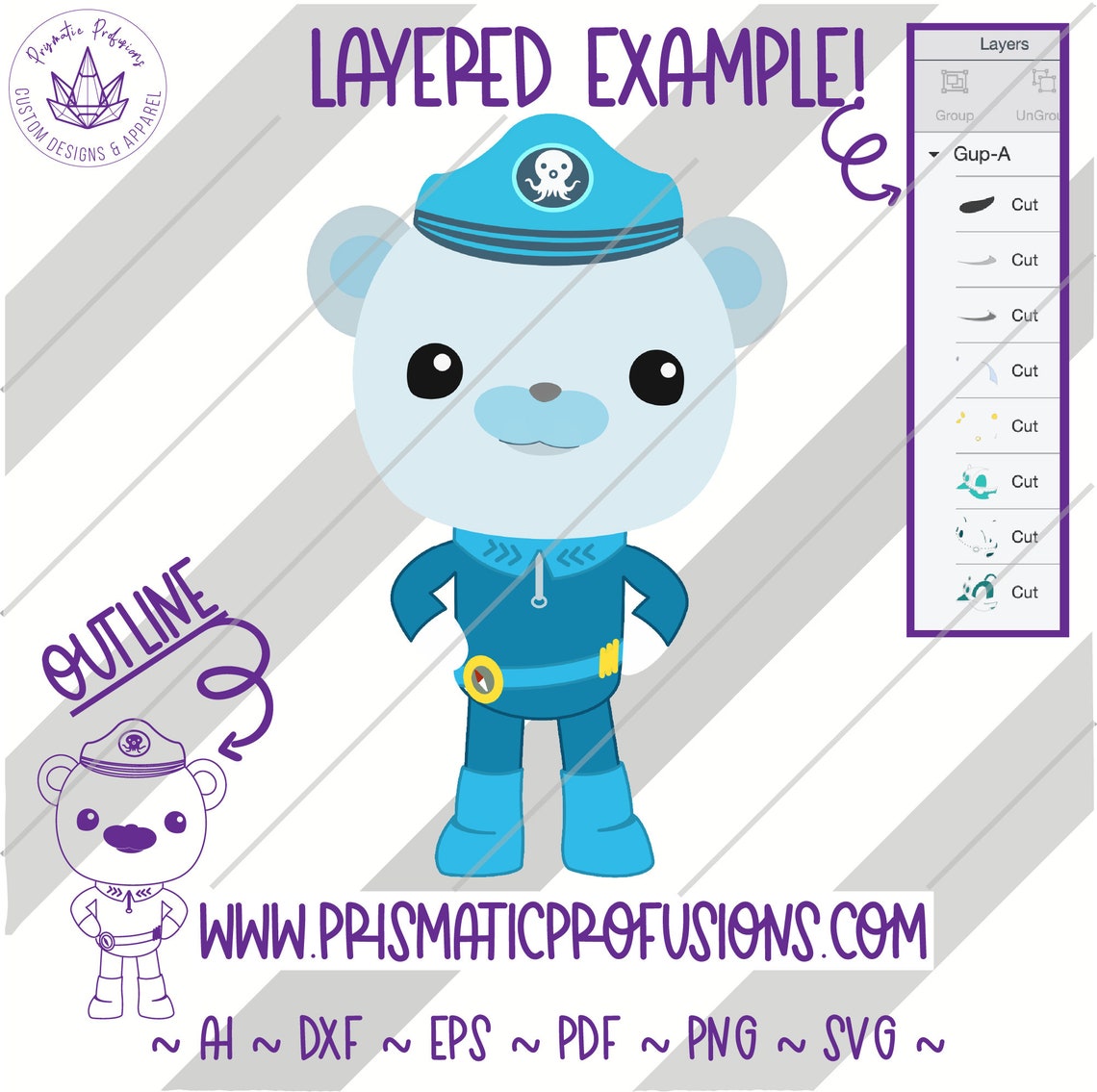 Download Octonauts Octonauts SVG Octonauts Clipart Octonauts cut | Etsy