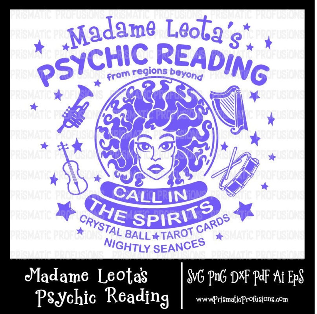 Madame Leota, Madame Leota SVG, Madame Leota Clipart Madame Leota Cut ...