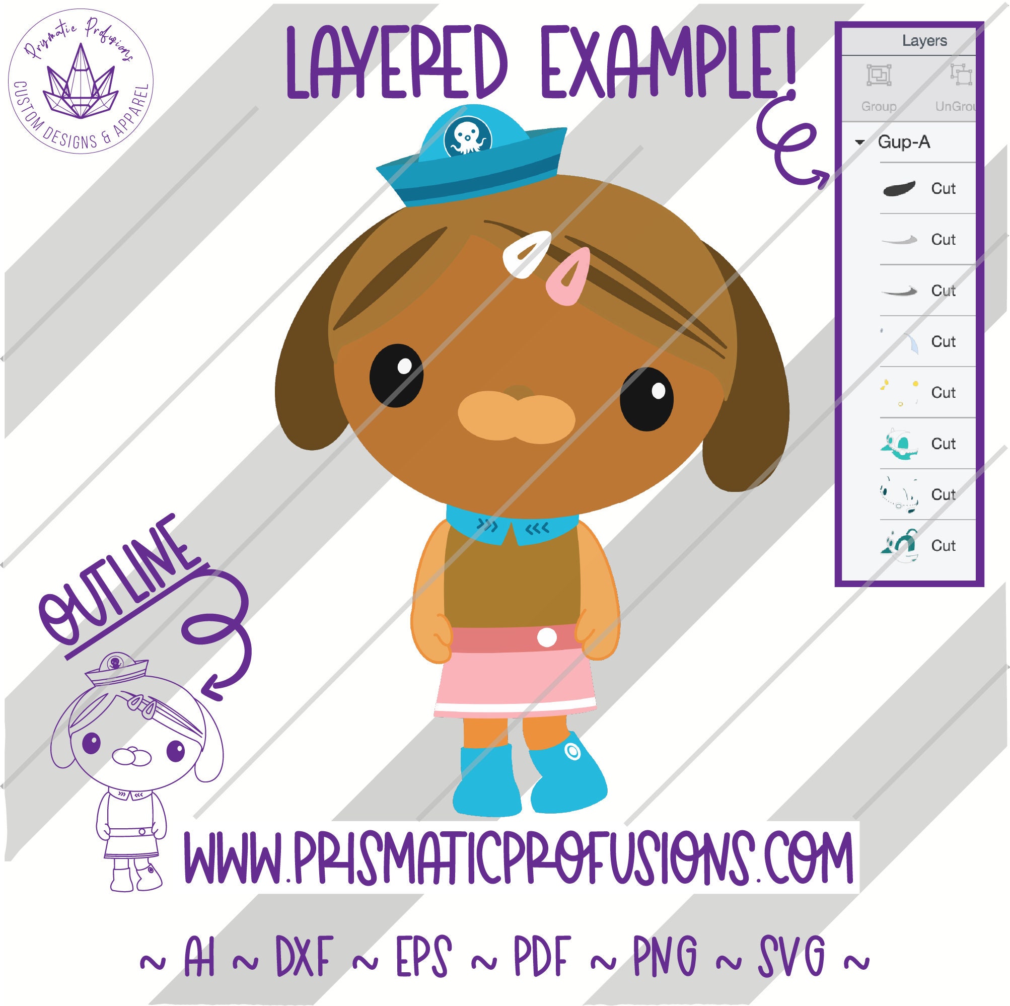 Download Octonauts Octonauts SVG Octonauts Clipart Octonauts cut | Etsy