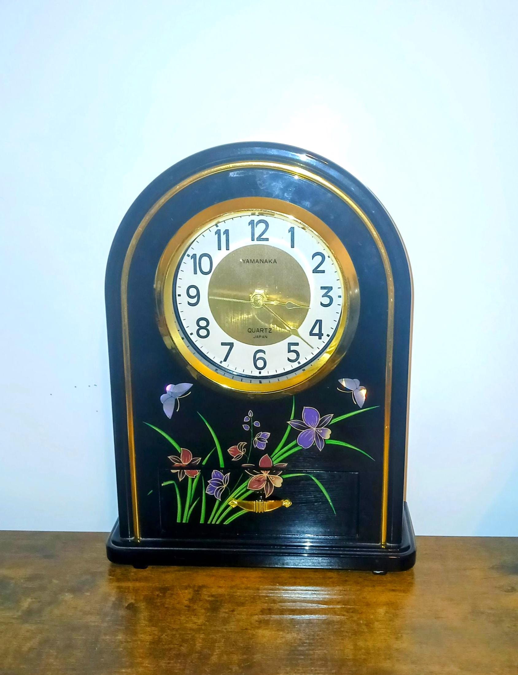 yamanaka QUARTZ Japan 置時計 Yamanaka Clock - Etsy