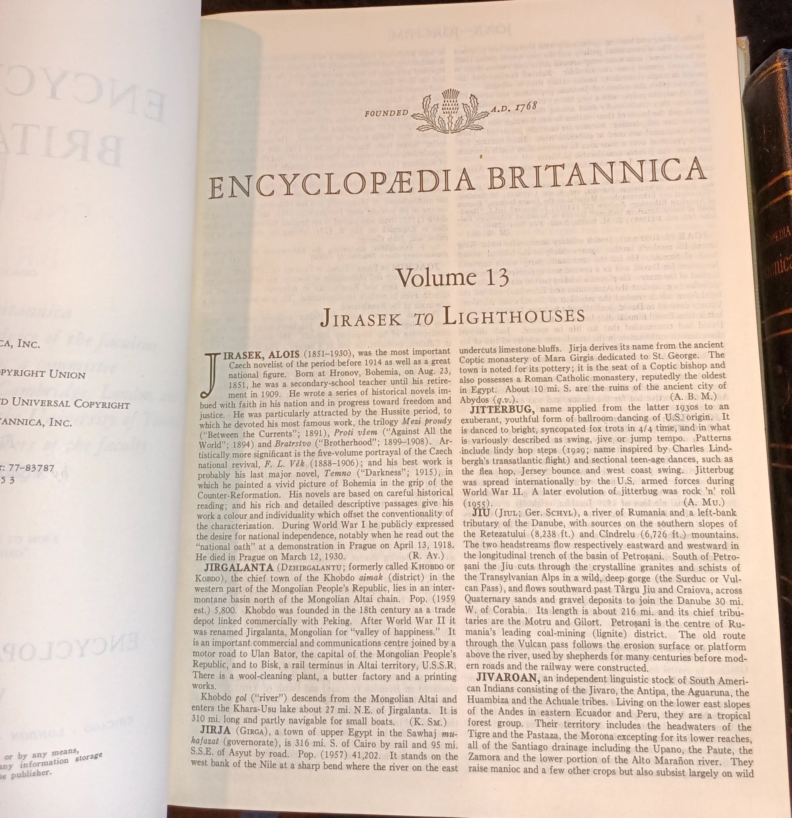 The Encyclopaedia Britannica Stamped 1768 used Hardback Book Etsy