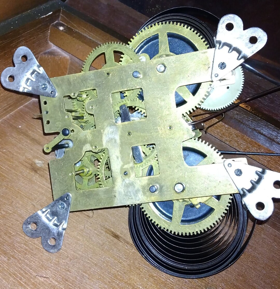 Orbex Mechanical 31 Day Clock Movement Part Used Etsy