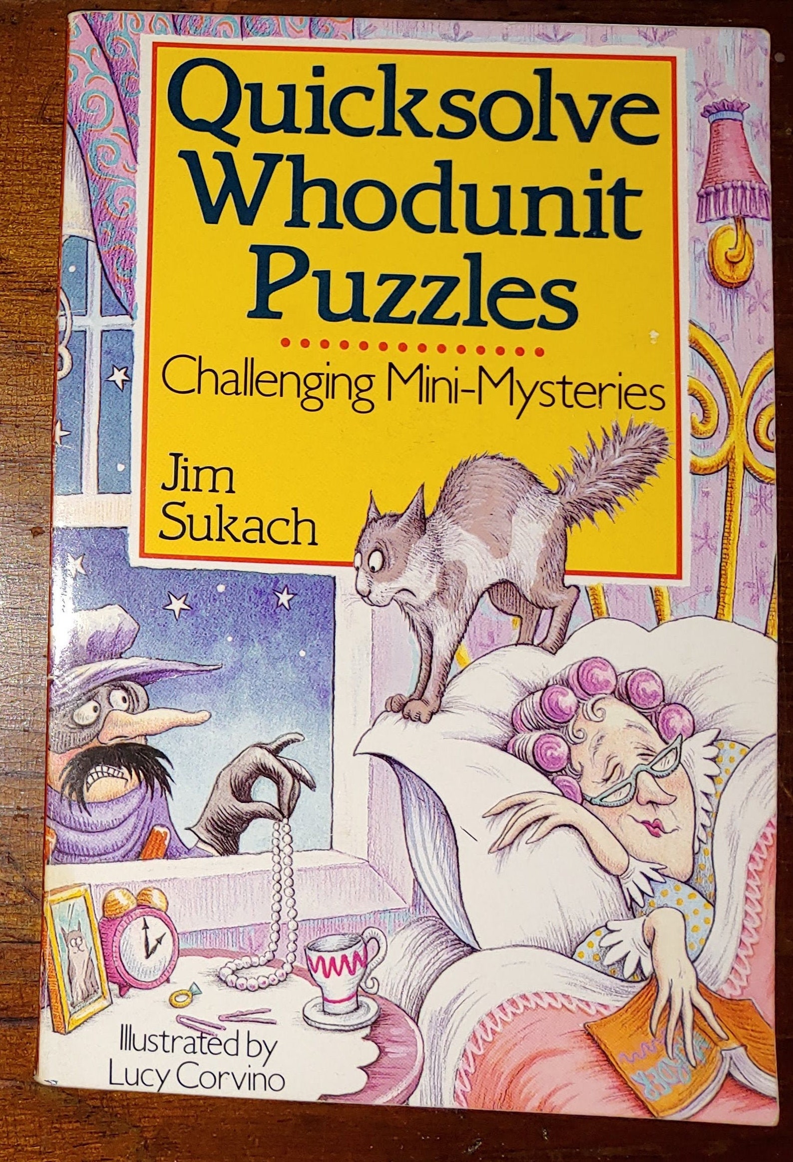 Quicksolve Whodunit Puzzles 1st Edition Challenging Etsy