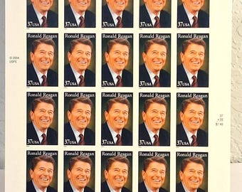 US Post Office Ronald Reagan set of 20 unused 37 cent Postage Stamps