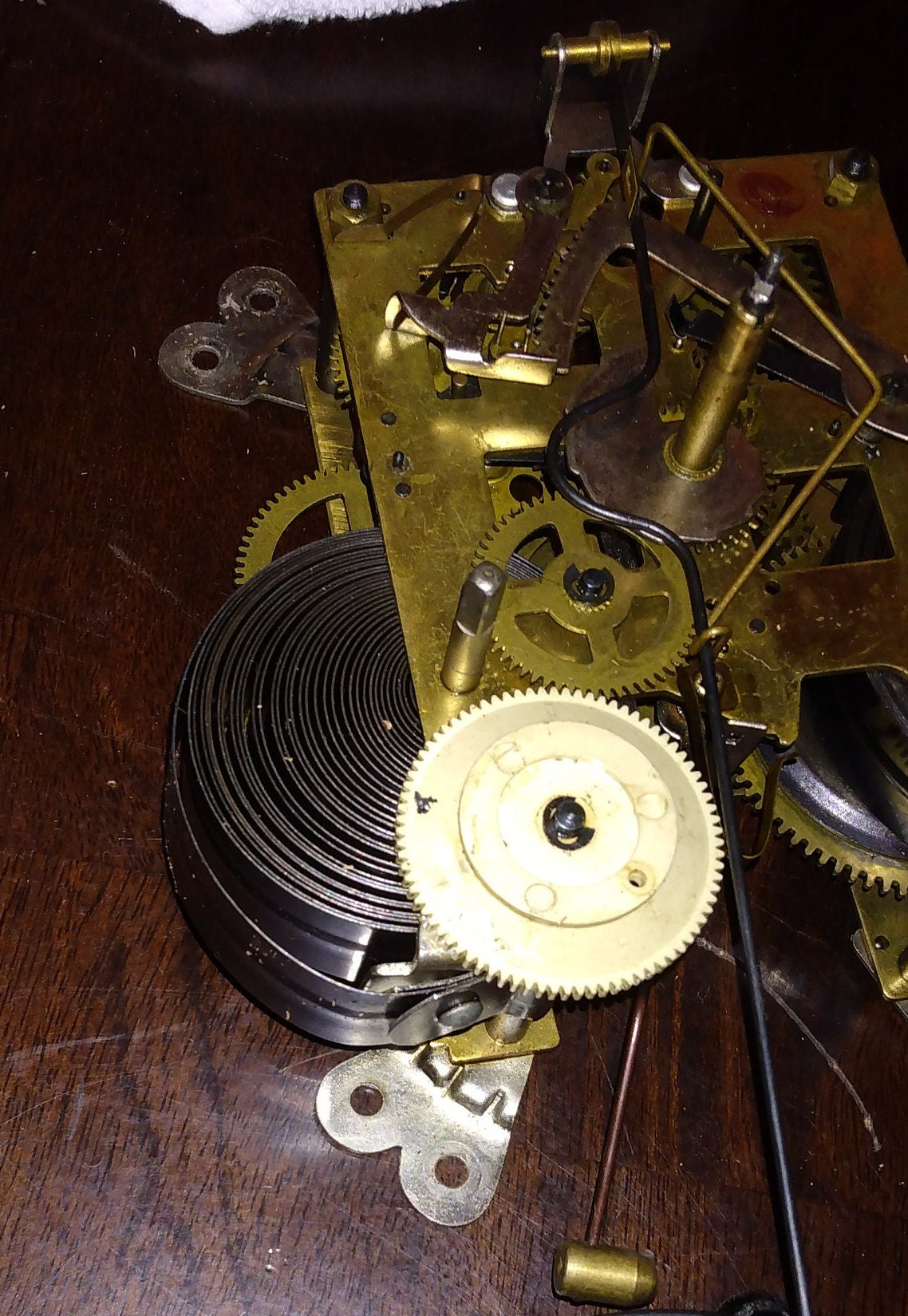 Orbex Mechanical 31 Day Clock Movement Part Used Etsy