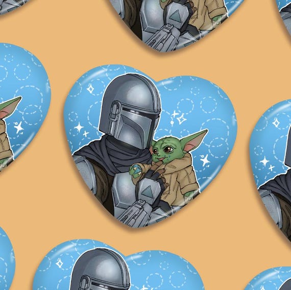 ピンズ・ピンバッジ・缶バッジ SWCJ Mandalorian & Grogu Badge art Pin Disney Pin Set - Star Wars - The Mandalorian - The Child