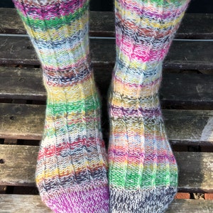 Scrappy Socks and How to Knit Them Instructions. Your Guide in Scrappy ...