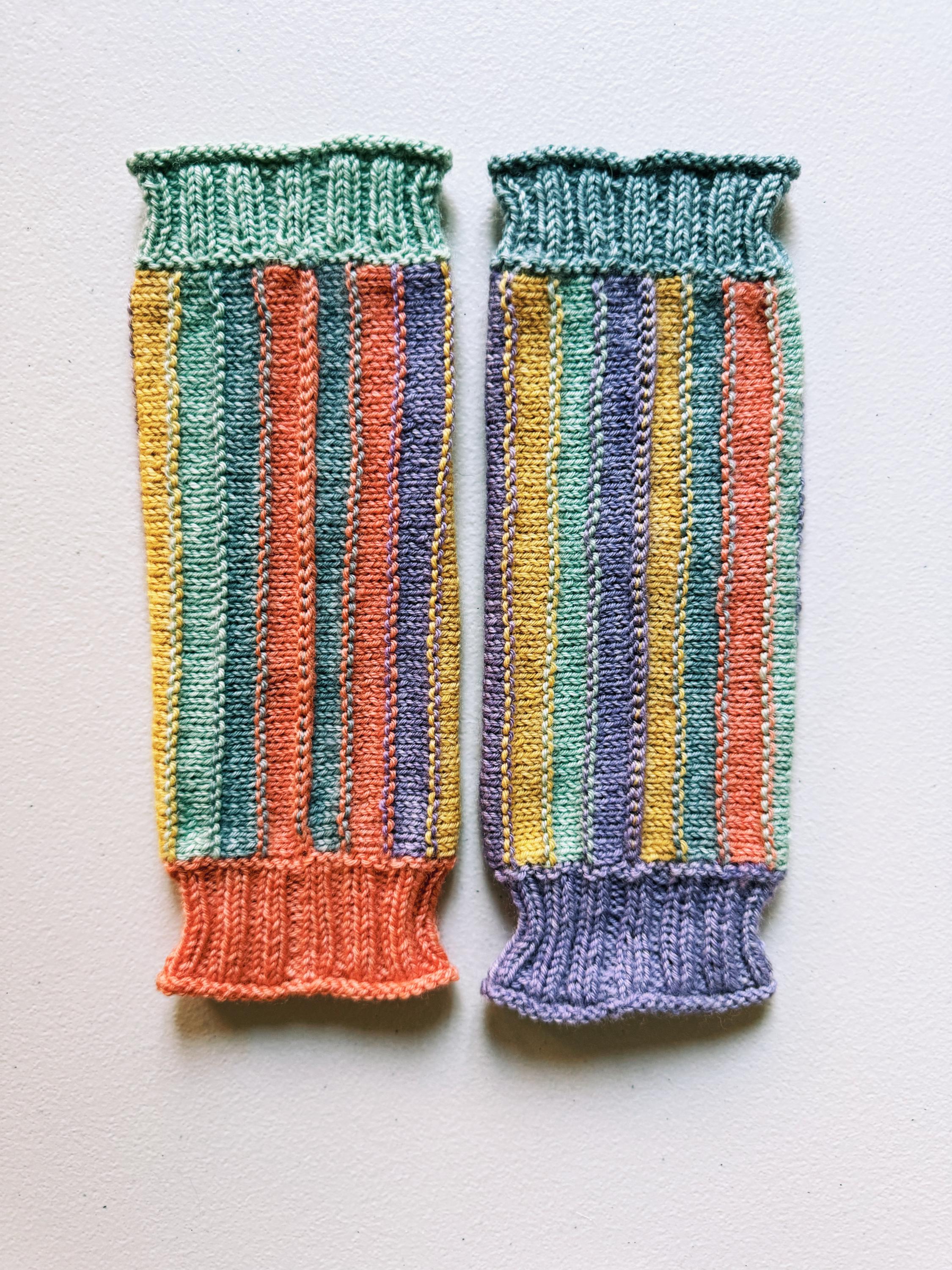 Amanda's Hand Warmers Knitting/crochet Hybrid Pattern (PDF