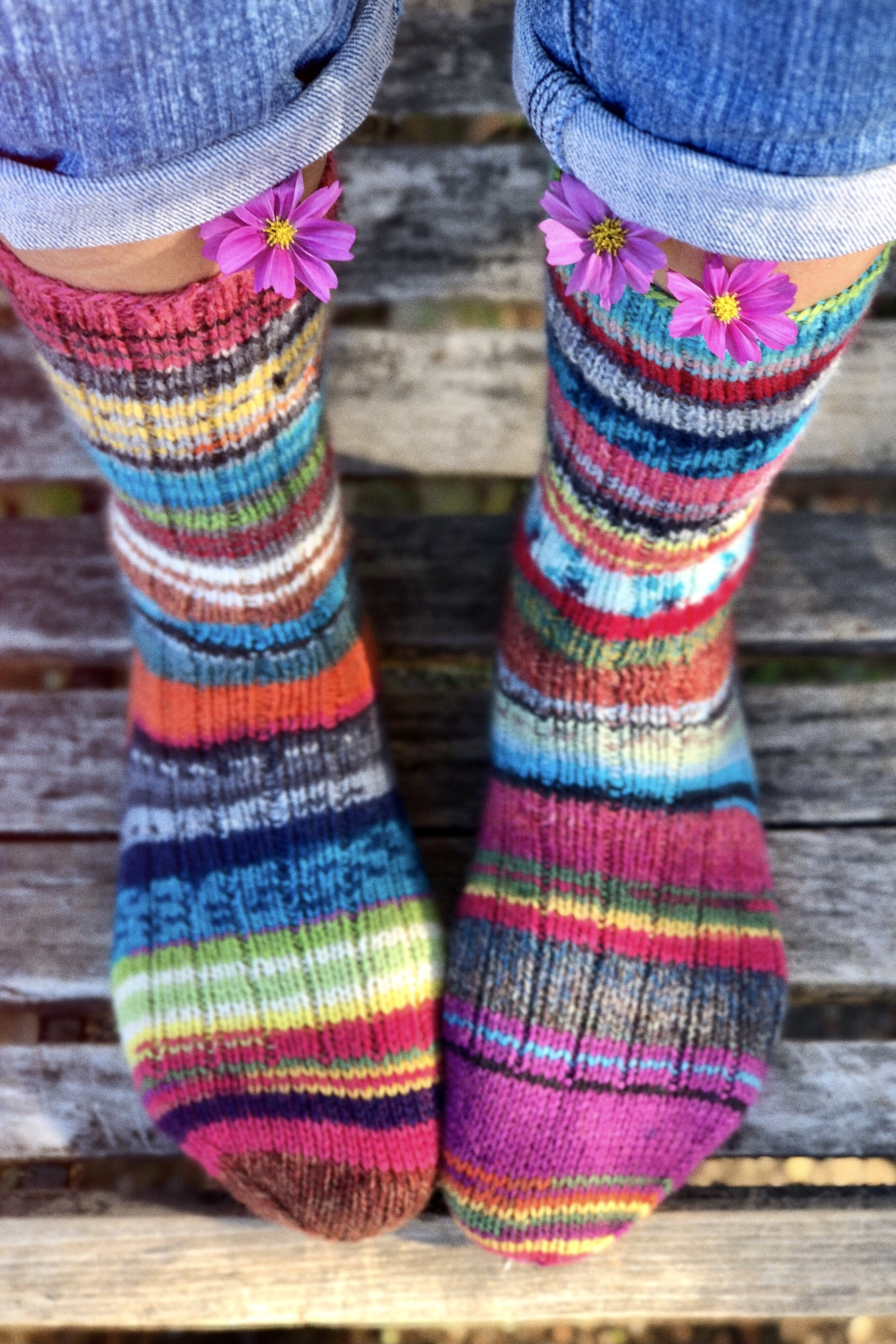 Scrappy socks - Etsy 日本