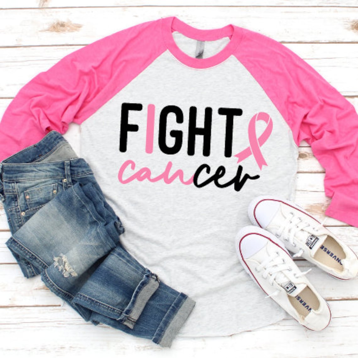 Fight Cancer Shirts I Can Fight Shirt Cute Cancer Shirts | Etsy